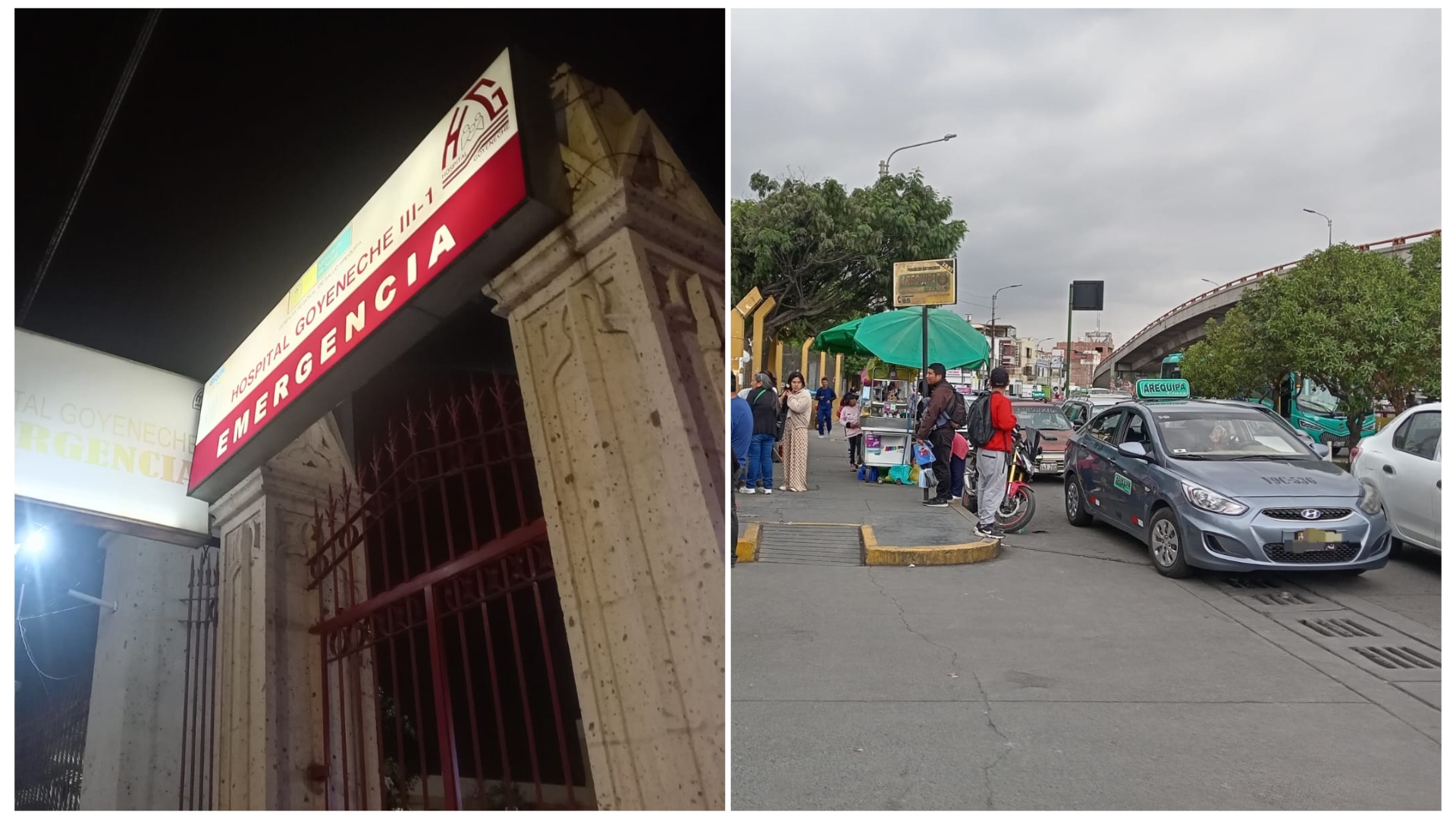 Malos conductores se estacionan frente a las puertas de Emergencia de los hospitales