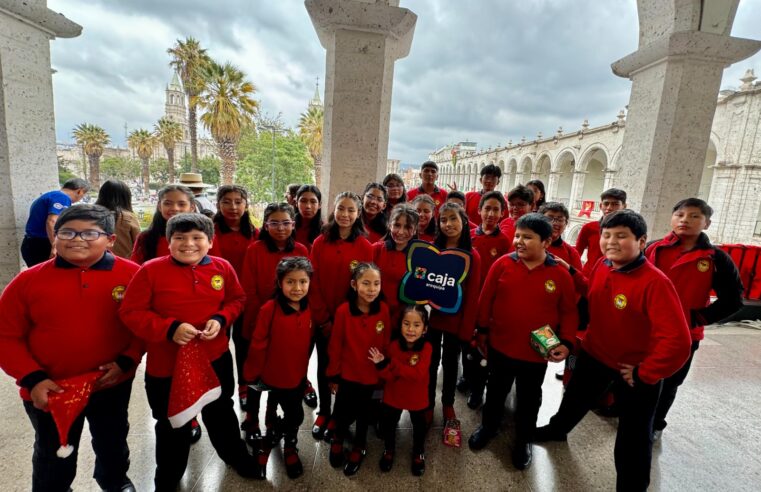 Caja Arequipa y Municipalidad de Arequipa premian a los coros más destacados del Festival Nacional de Villancicos 2024