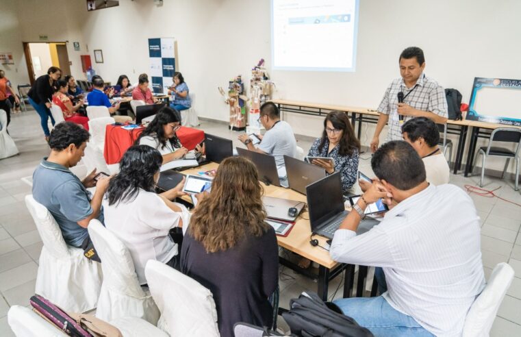 Más de 100 docentes se capacitan en trasformación digital