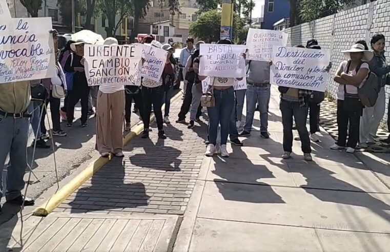 Piden la destitución del director y subdirectora del Colegio Arequipa