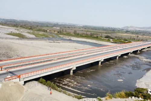 MTC concluyó la construcción de 128 puentes en 17 regiones el 2024