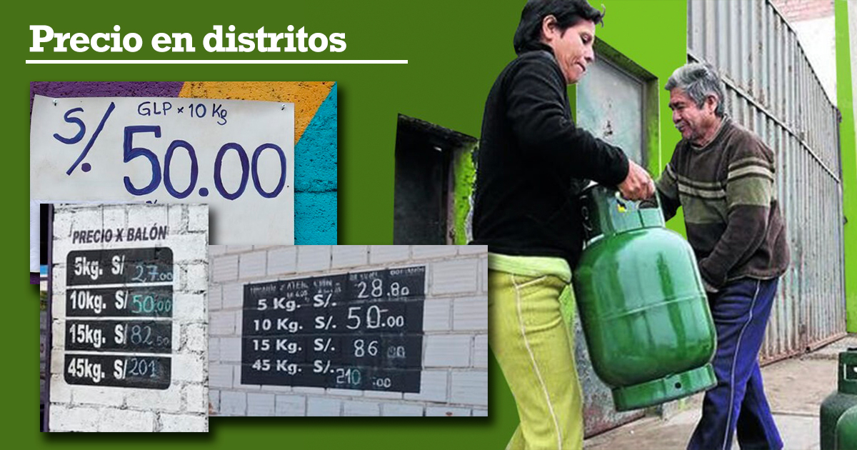 Precio de gas se eleva en todo Arequipa