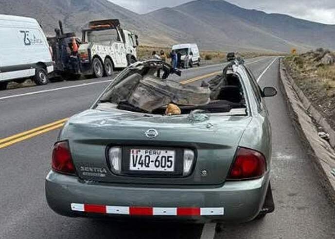 Estudiante fallece en accidente automovilístico en vía Arequipa-Puno
