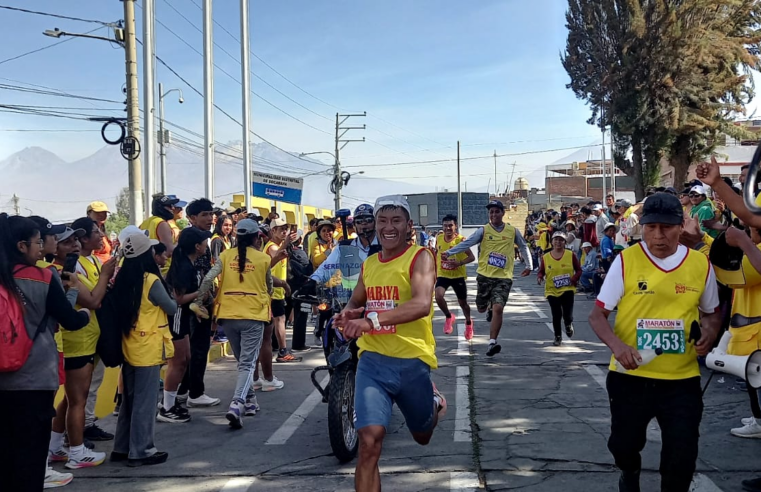 Sortearon un toro entre participantes de la Maratón Virgen de los Remedios