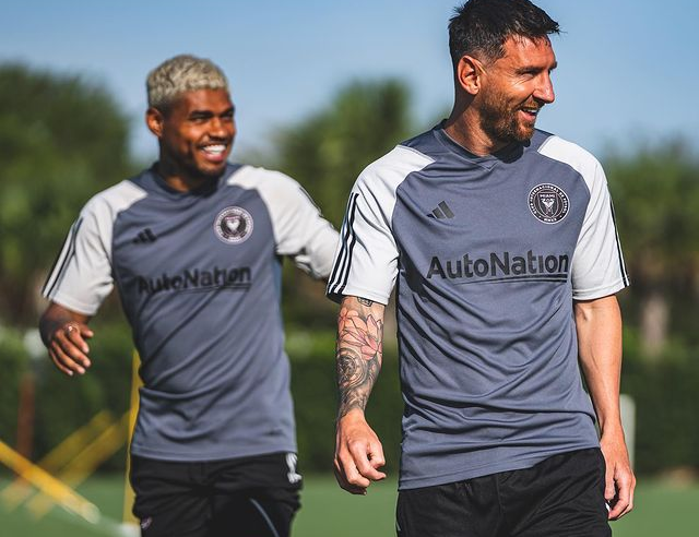 Messi tomo muy en serio partido amistoso con la U