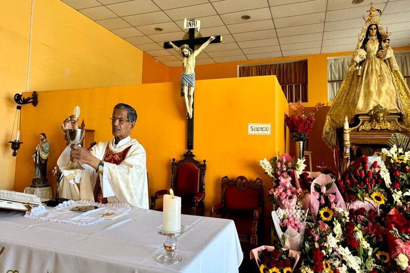 Falleció padre  Kumaramangalam, rector del Santuario de Chapi