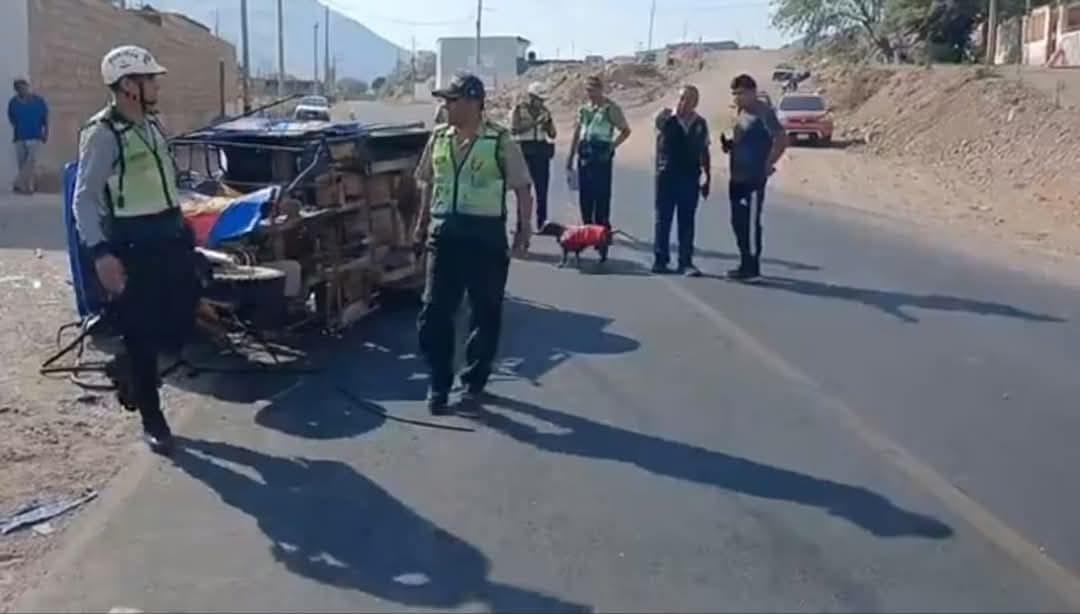 Comerciante fallece en accidente de mototaxis en Valle de Majes