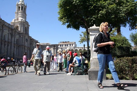 Flujo turístico de Arequipa del último año se elevó en 1% a comparación del 2019