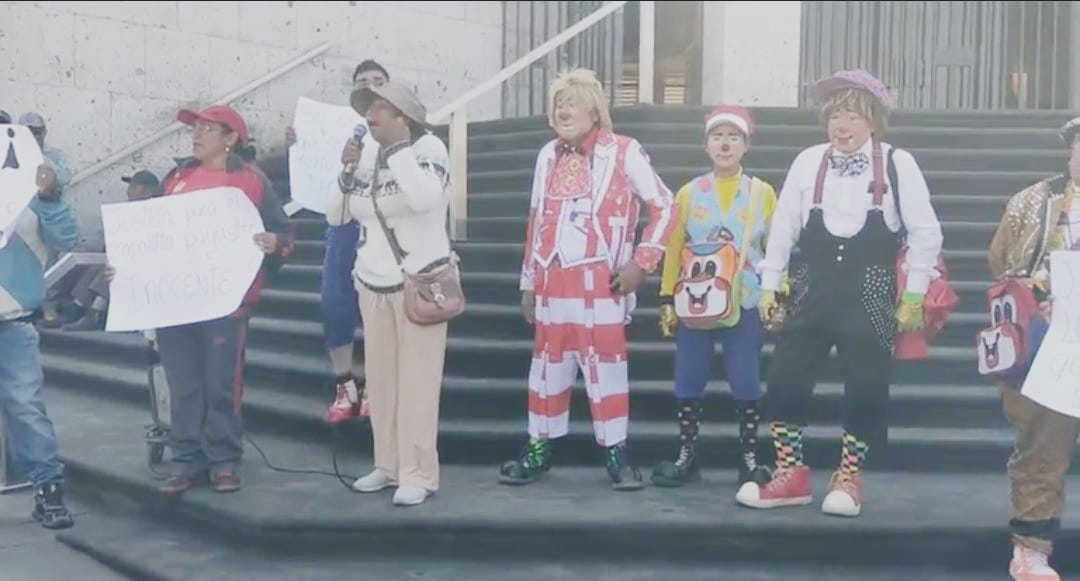 Realizan plantón por la liberación de “Zapallito” presunto integrante de banda criminal