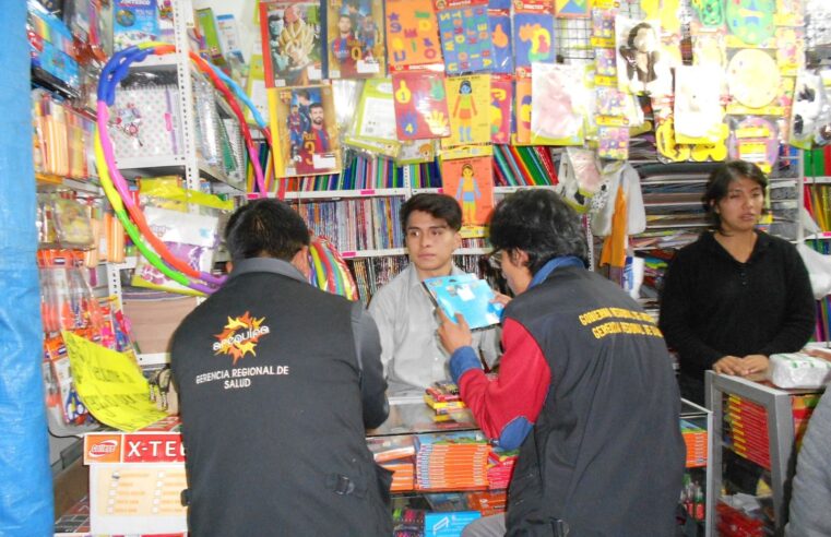 Recomiendan comprar productos escolares que no afecten la salud