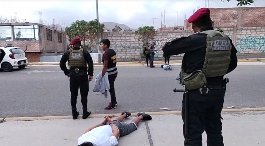 Capturan a banda criminal dedicada a asaltar furgones en Cerro Colorado