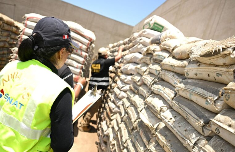 Perú incauta más de 5 000 toneladas de oro sin procesar camino a plantas
