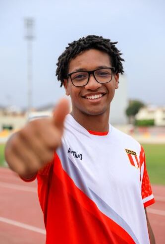 Aron Earl carta del atletismo nacional para los Panamericanos