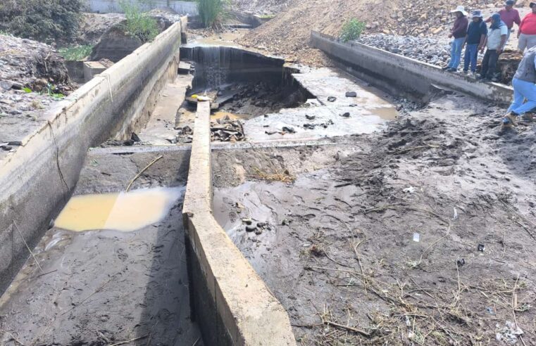 Más de S/ 1 millón costará reparar el canal de La Joya