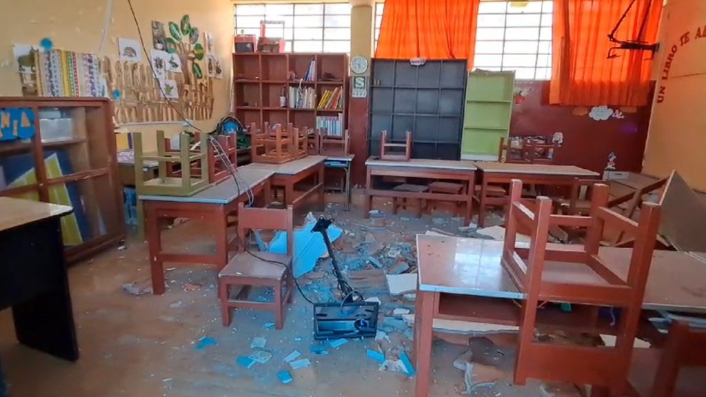 Decenas de colegios de la UGEL Sur presentan daños estructurales