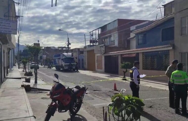 Realizan balacera a dos cuadras de comisaría Zamácola