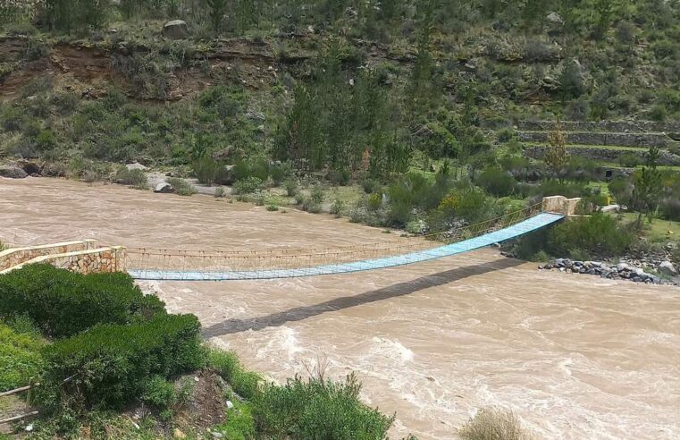 Desborde del río Majes afecta cultivos y pone en riesgo zonas pobladas