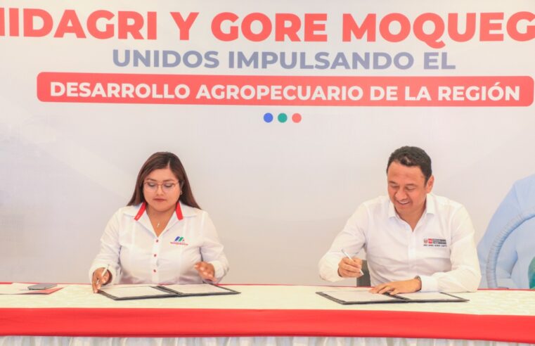 GRM y Midagri firman convenio para construir represa Paltiture