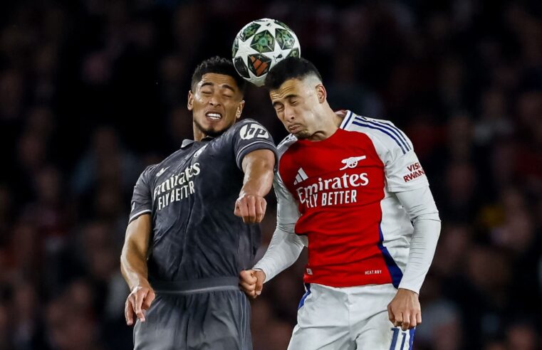 Arsenal aplastó 3-0 al Madrid en la Liga de Campeones