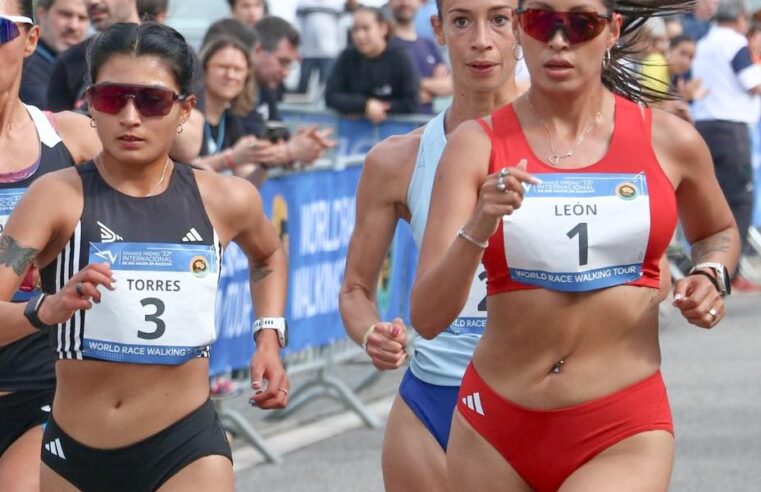 Kimberly García se quedó con la plata en Portugal