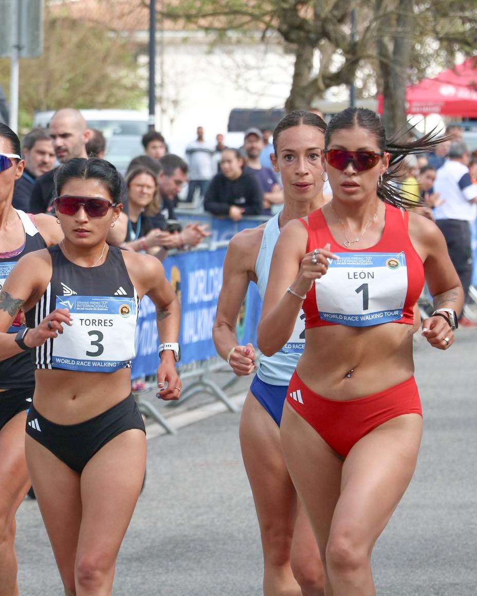 Kimberly García se quedó con la plata en Portugal