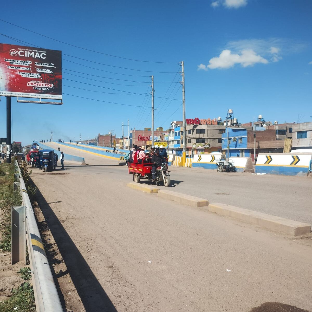 Clases virtuales, transporte y comercio paralizados por paro contra inseguridad