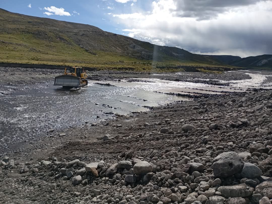 Descolmatación en Callalli busca prevenir riesgos por lluvias