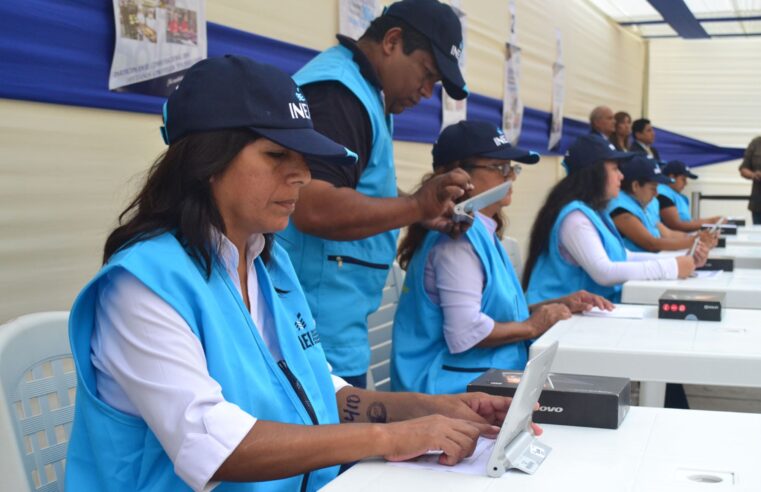 INEI: seleccionarán a censistas en sus zonas para optimizar trabajo de campo