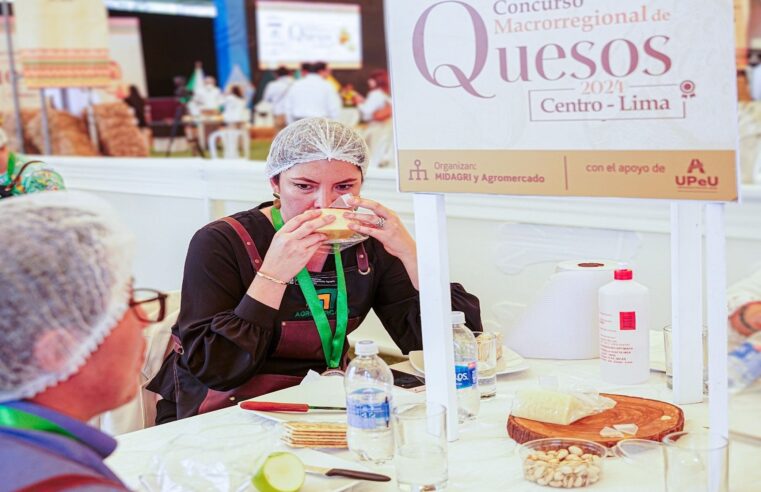 Productores compiten por el título del mejor queso del Perú