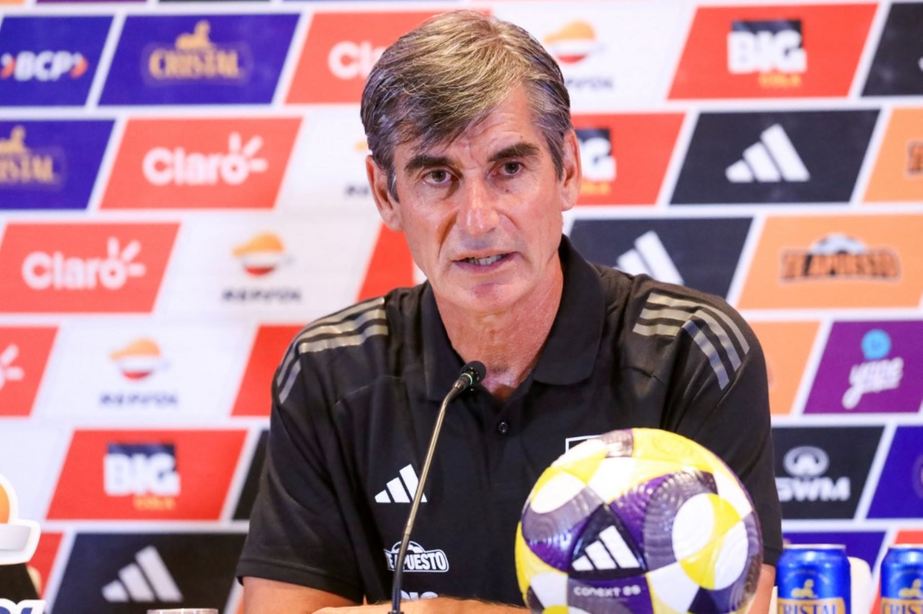 Ibáñez asegura que la selección no va a especular ante Colombia y Ecuador