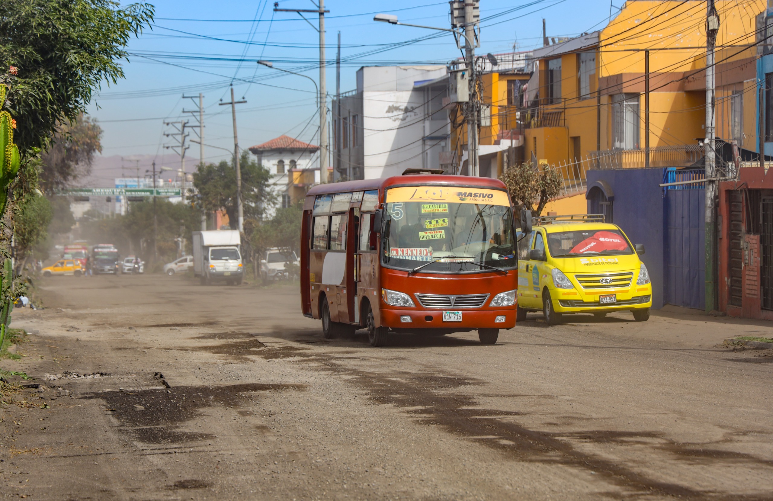 Hoy restringirán el tránsito en la avenida Jorge Chávez por obras
