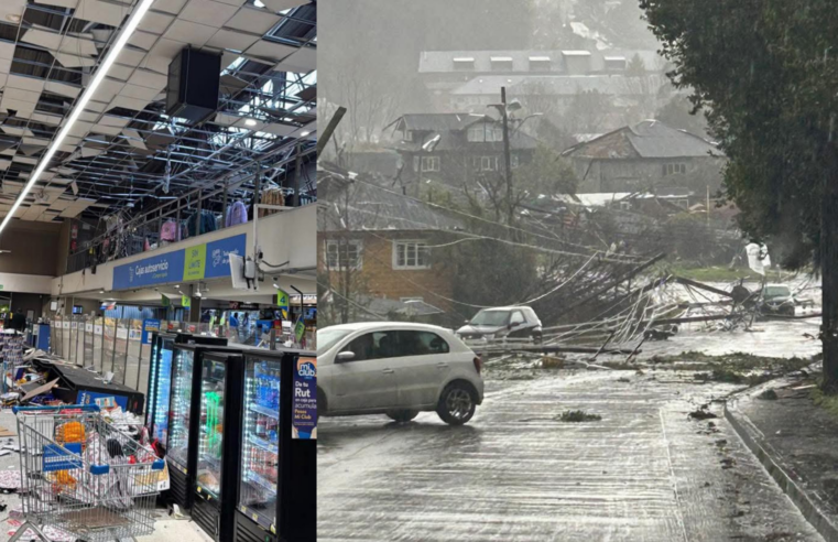 Tornado en Chile deja sin hogar a decenas de personas