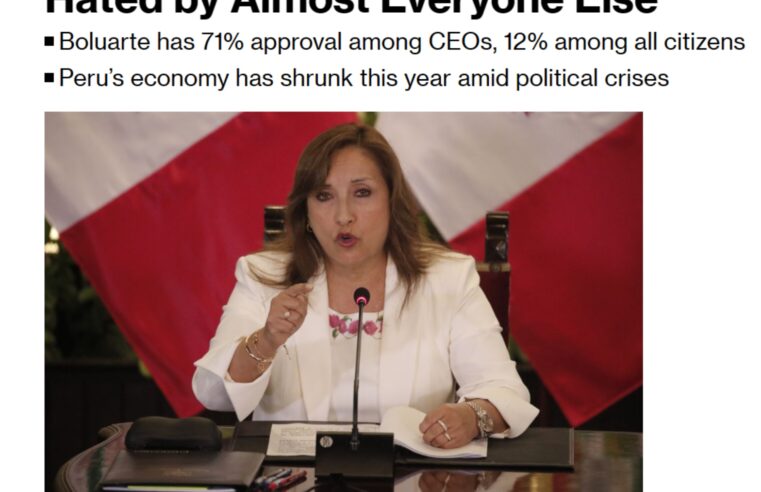 Medios de comunicación del mundo: “Boluarte entre las más odiadas”