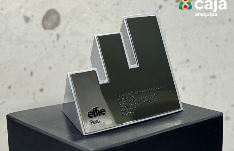 Caja Arequipa se consagra con Effie de Plata en la ceremonia del marketing  