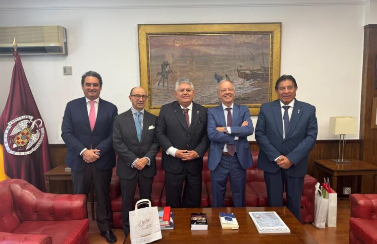 UCSM fortalece proyección internacional con alianzas académicas en España