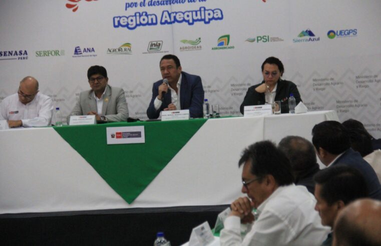 Midagri anuncia ejecución de Majes Siguas III