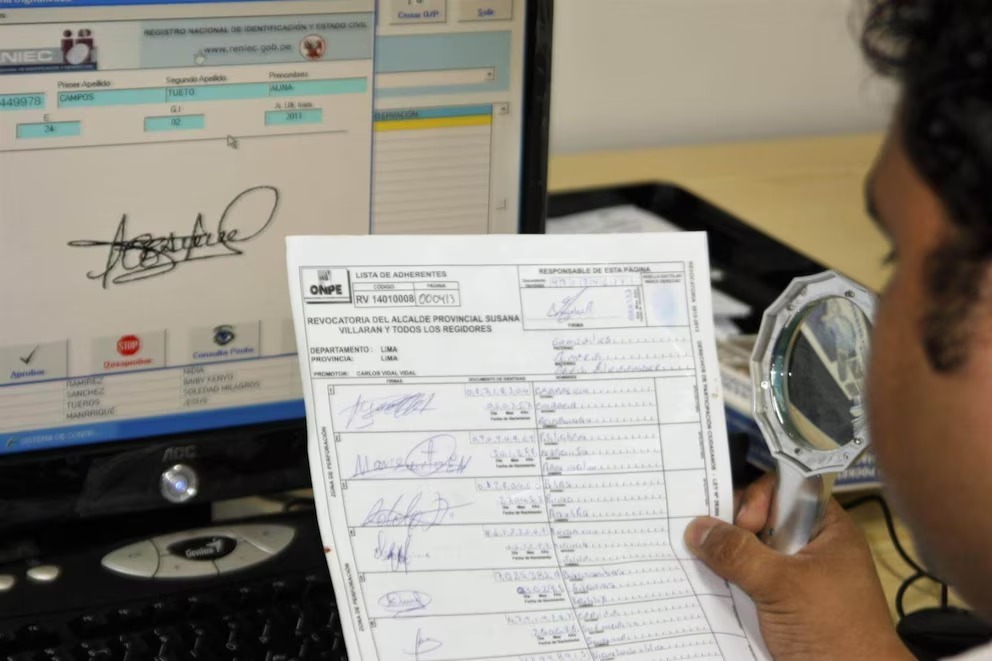 JNE quiere anular inscripción de partidos de firmas falsas