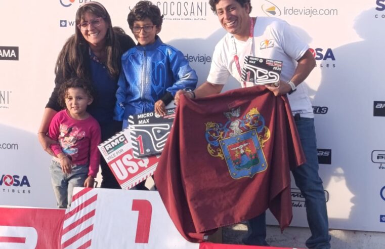 Arequipeño André Paz triunfó en el Rotax Series de kartismo