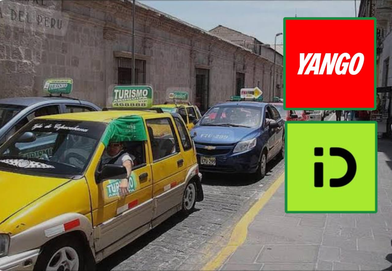 Arequipa: “Yango e InDrive no quieren trabajar con taxistas formales”