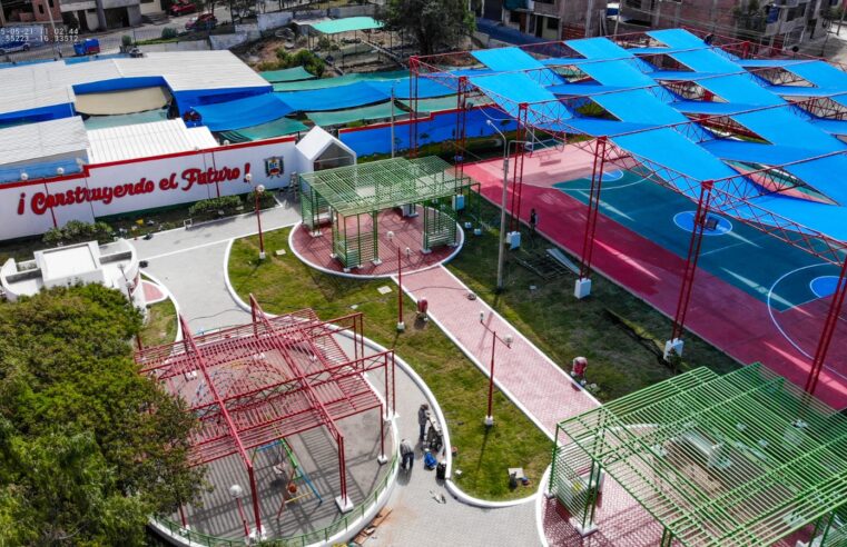 Cayma remodeló complejo deportivo en Deán Valdivia Enace