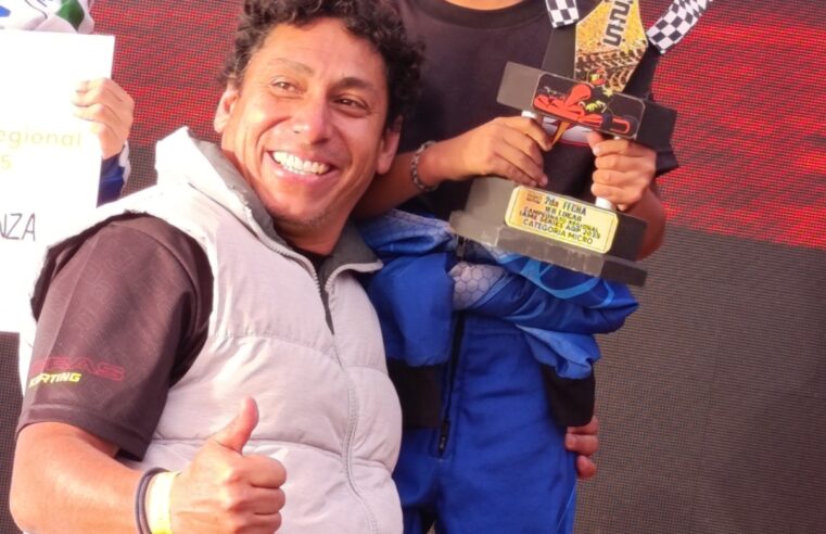 André Paz domina la categoría micro en kartismo
