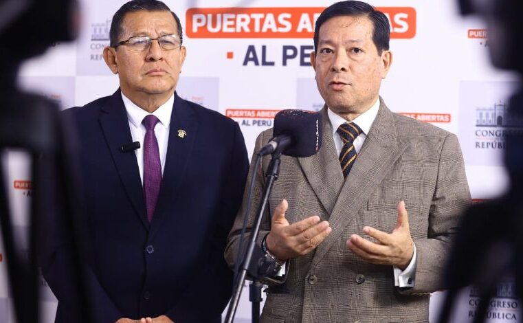 Gabinete de Eduardo Arana pedirá  voto de confianza el 12 de junio