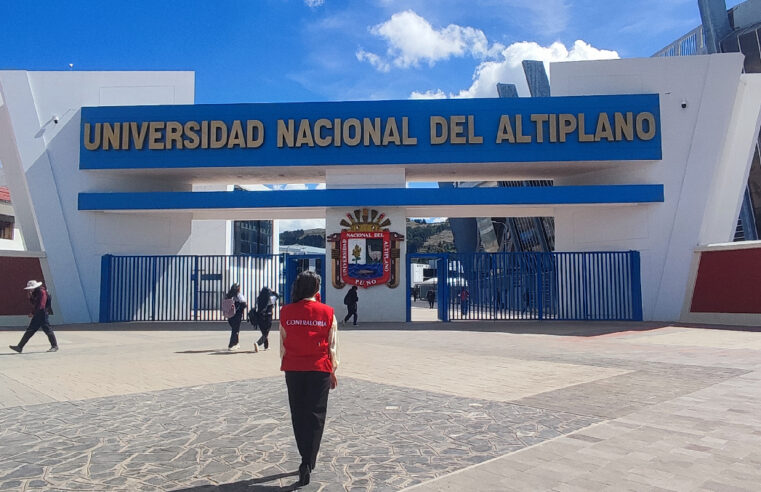 Irregular entrega de alimentos en la Universidad Nacional del Altiplano