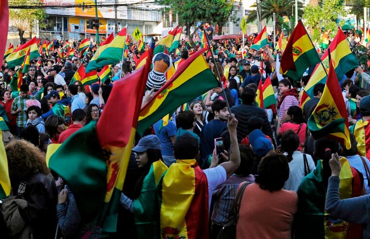 BOLIVIA ELECCIONES PROTESTAS.