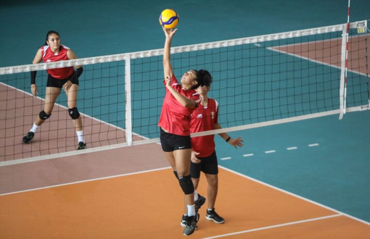 Ángela Leyva lidera el ataque de la selección de vóley