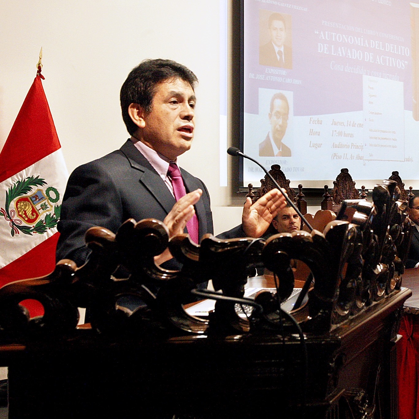 Tomás Gálvez asumió cargo de fiscal supremo titular