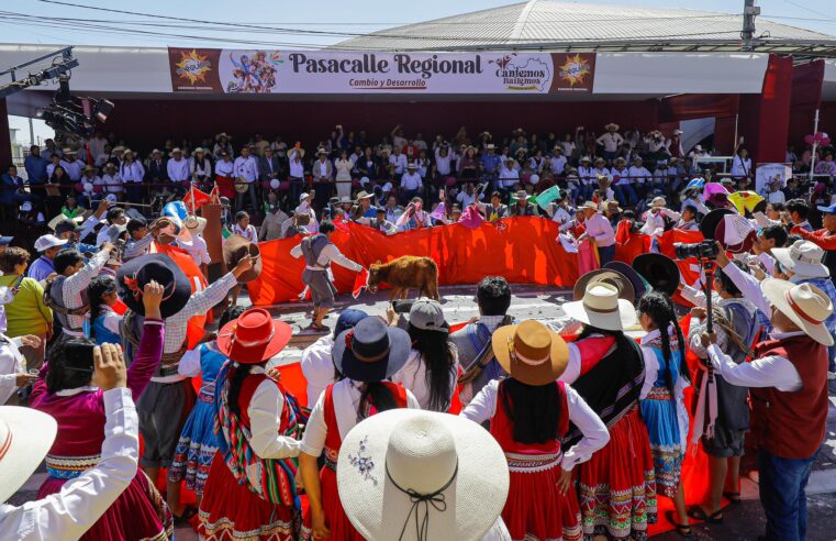 Andagua busca viabilizar proyecto ganado en pasacalle regional 2024