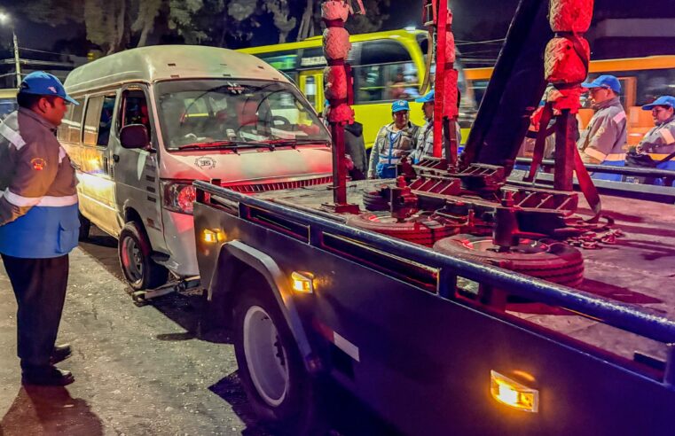 En 15 días entrarían en operación 7 grúas para control del tránsito