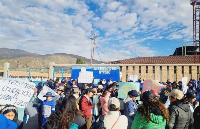 Buenaventura confirma cierre de colegio en Orcopampa