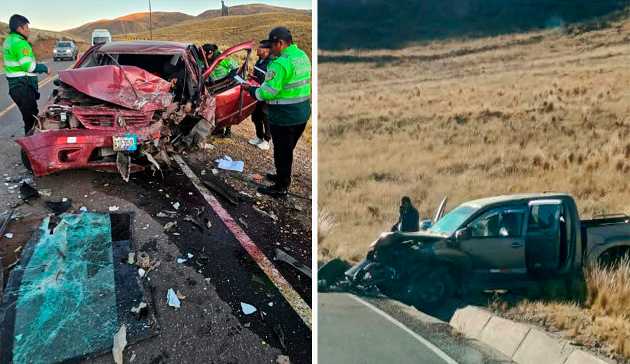 Accidente de tránsito deja un fallecido y un herido de gravedad en Azángaro